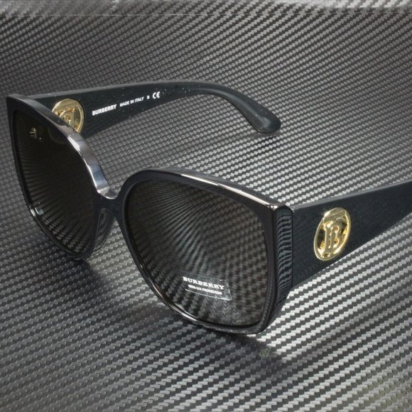 Burberry Black 61mm Women's Sunglasses - Picture 1 of 4